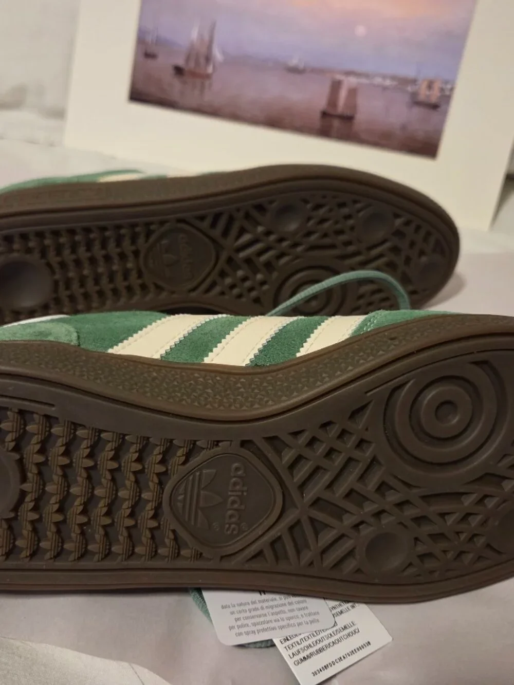 Adidas Handball Spezial Green - NEW WITH TAGS - Men's 7 / Women's 8.5